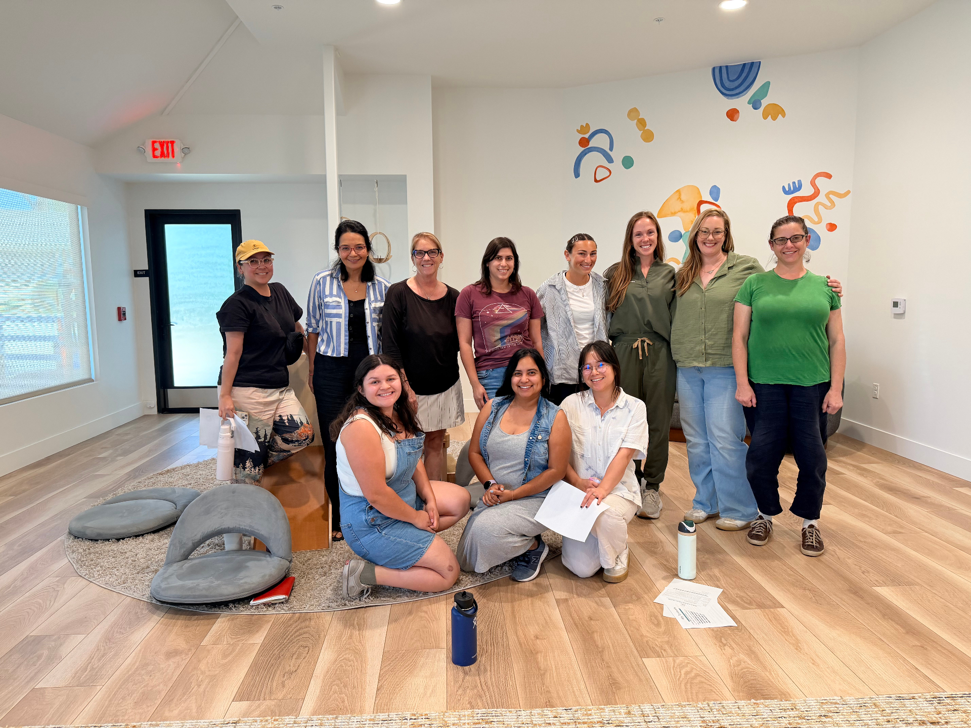 The OT by the Sea team alongside partner educators at a collaborative session in West LA
